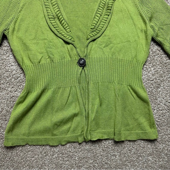 Nic + Zoe Chunky Cotton Cardigan Sweater Size XL - Picture 2 of 11